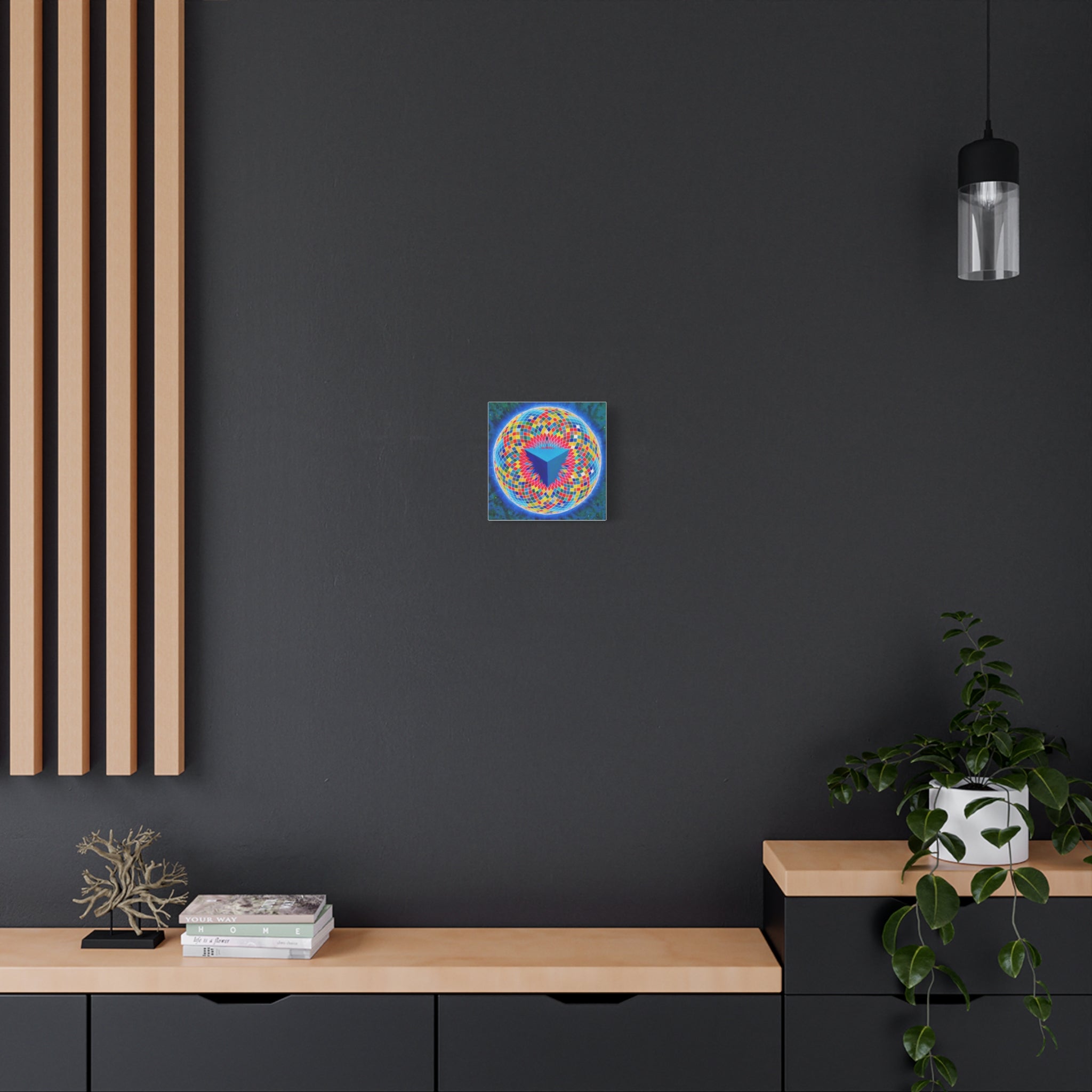 Tetrahedral Torus - Toroidal Geometry Canvas Print