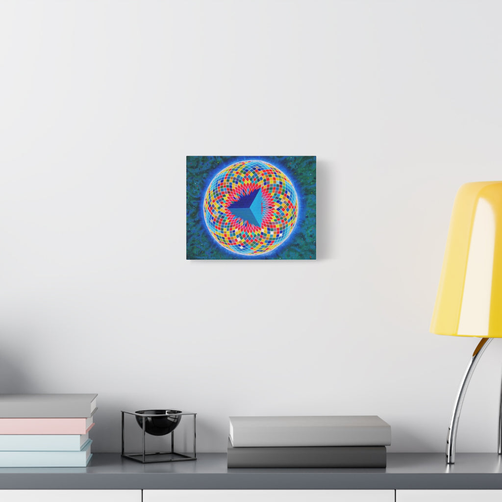 Tetrahedral Torus - Toroidal Geometry Canvas Print