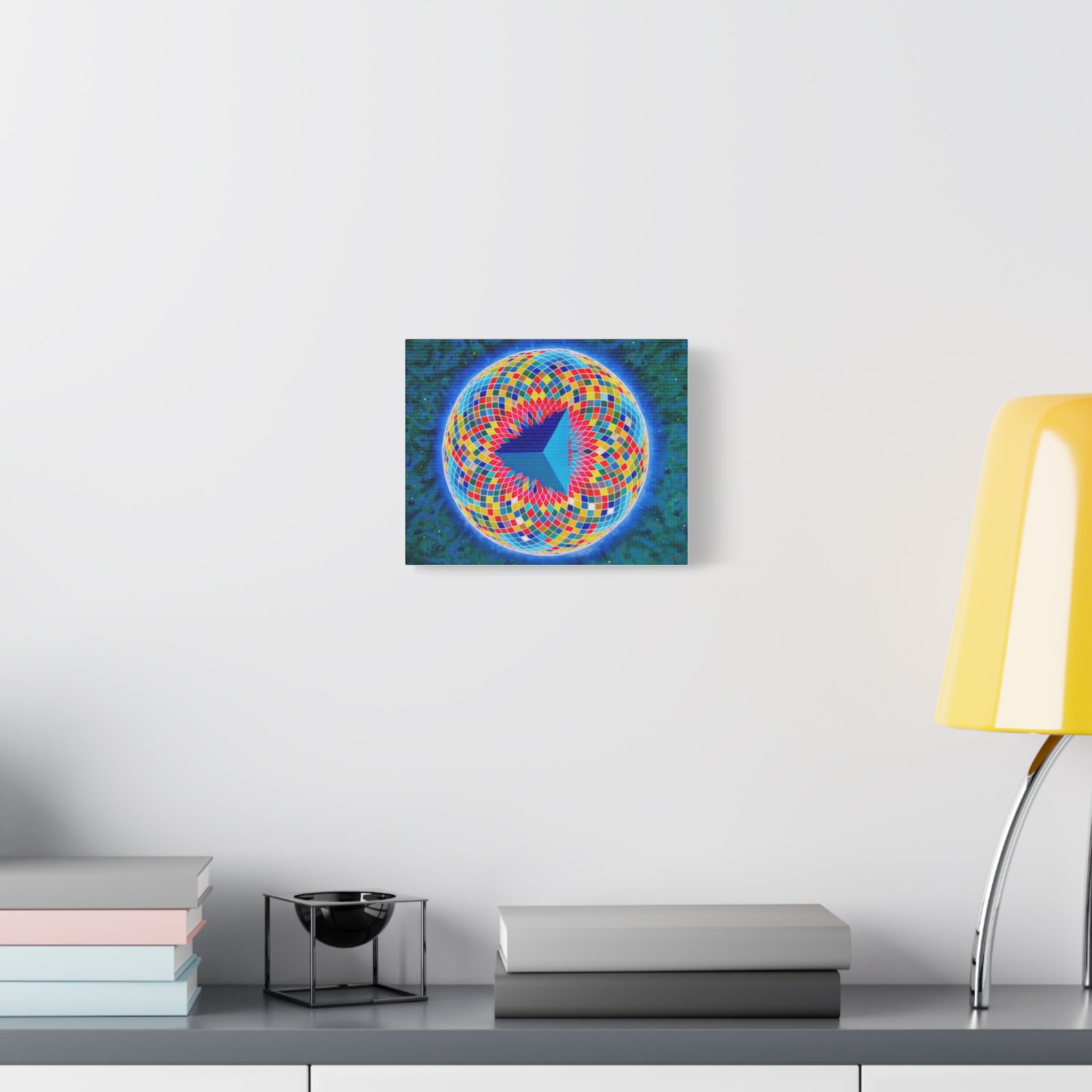 Tetrahedral Torus - Toroidal Geometry Canvas Print
