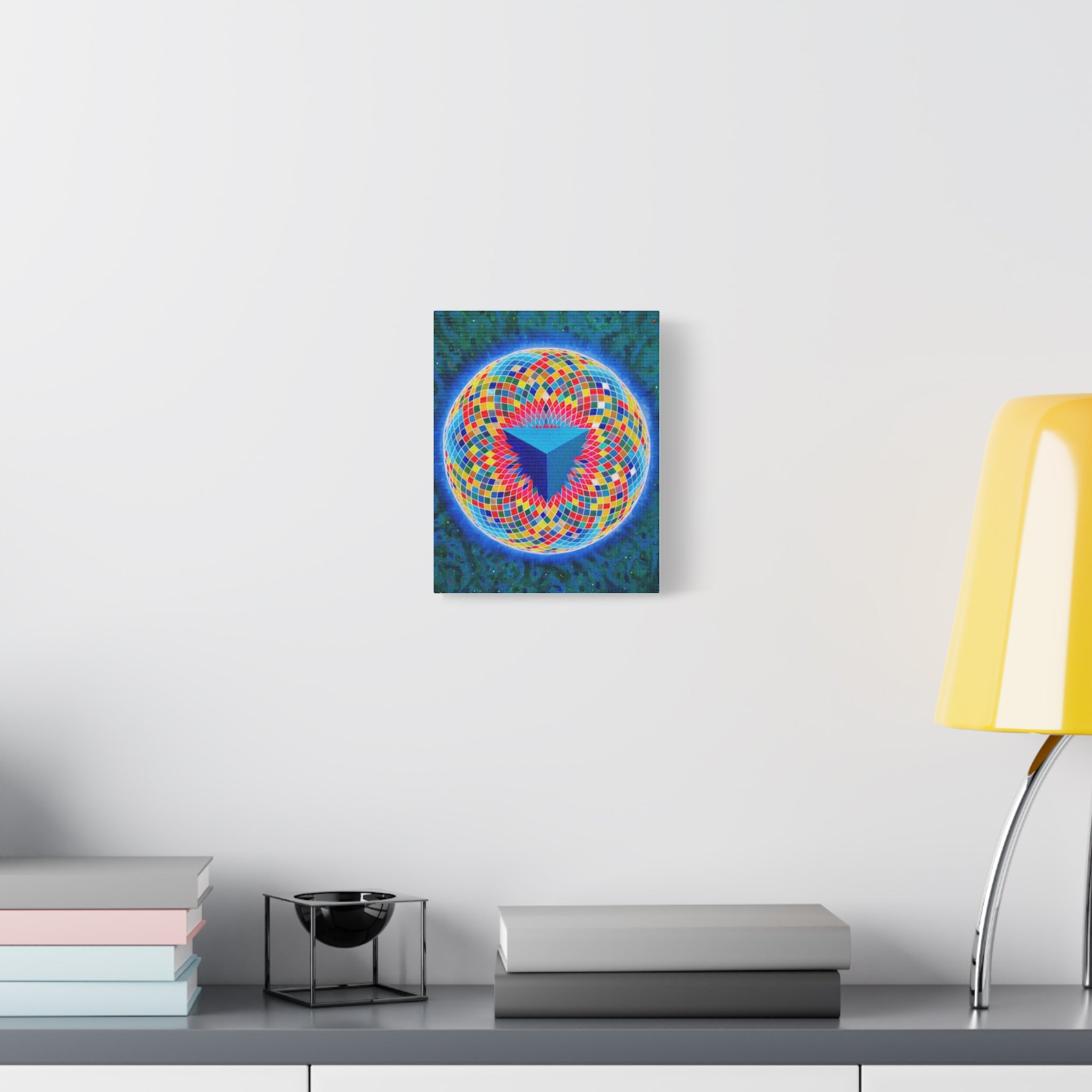 Tetrahedral Torus - Toroidal Geometry Canvas Print