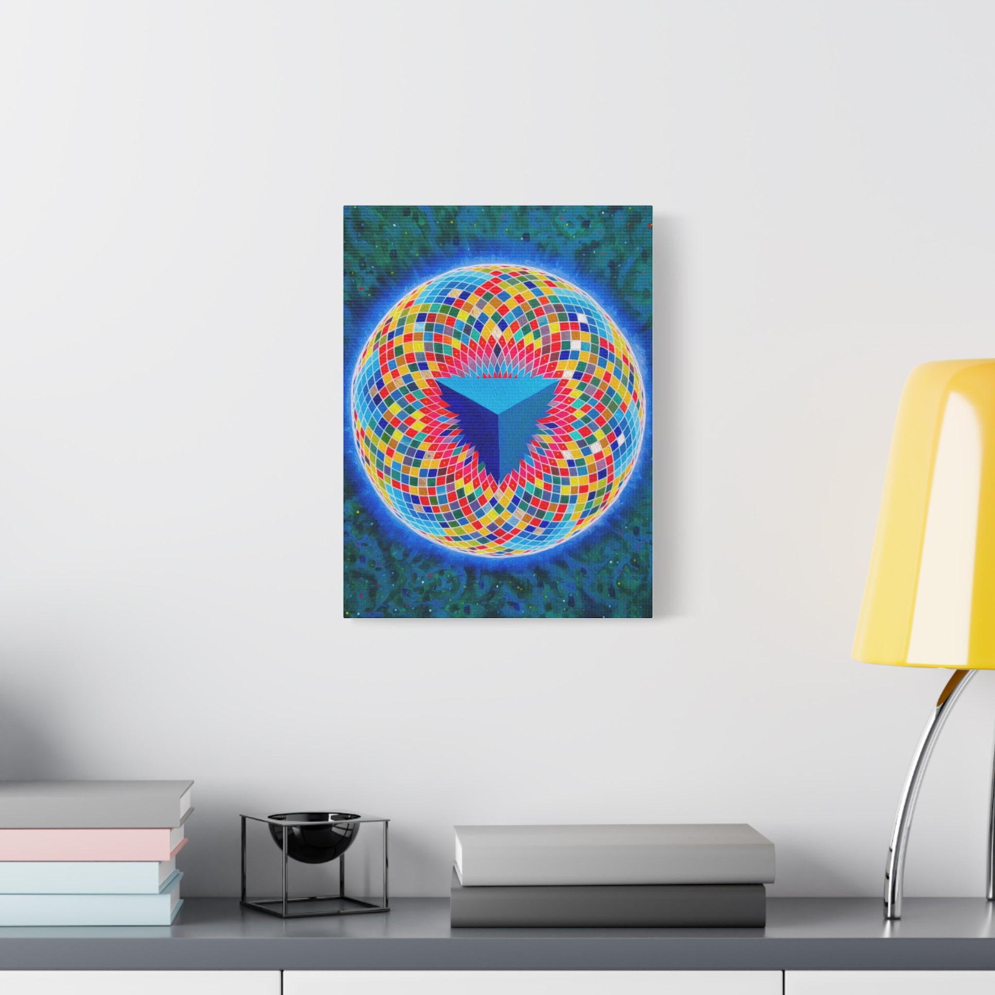 Tetrahedral Torus - Toroidal Geometry Canvas Print
