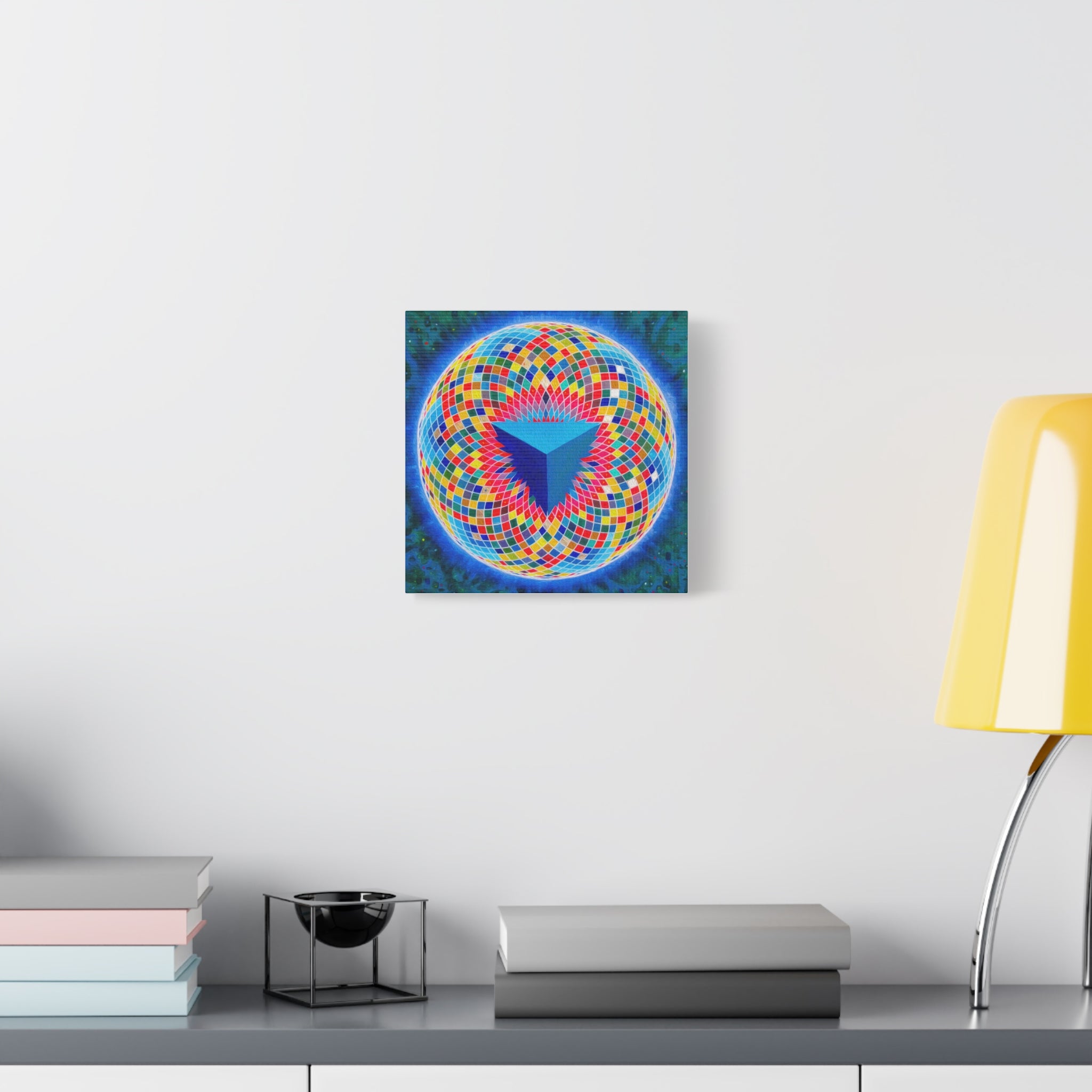 Tetrahedral Torus - Toroidal Geometry Canvas Print