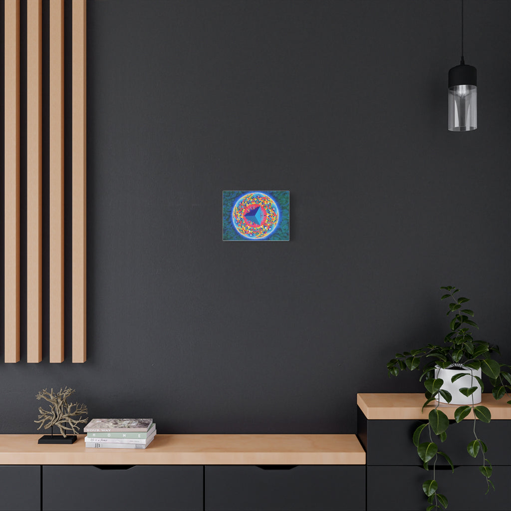 Tetrahedral Torus - Toroidal Geometry Canvas Print