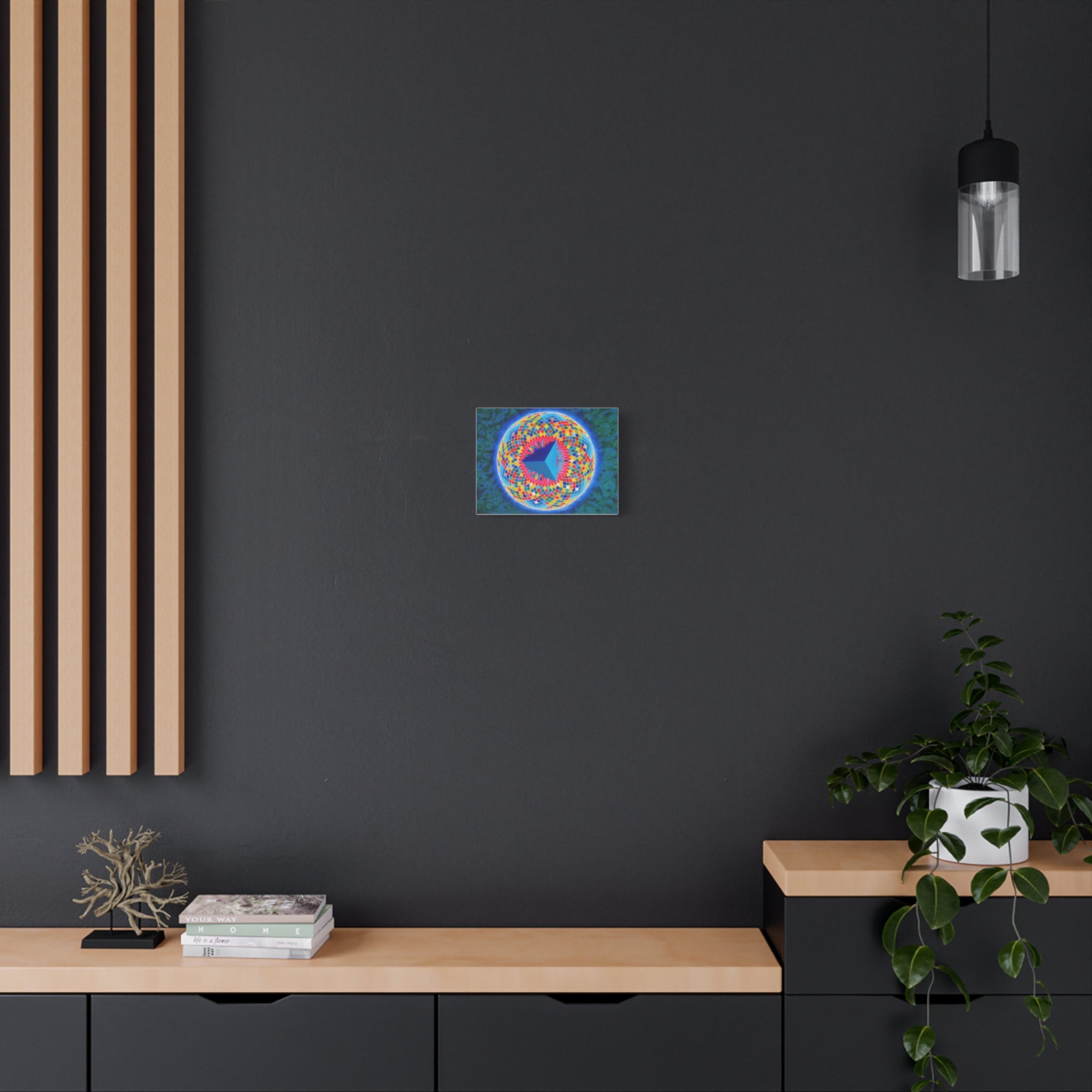 Tetrahedral Torus - Toroidal Geometry Canvas Print