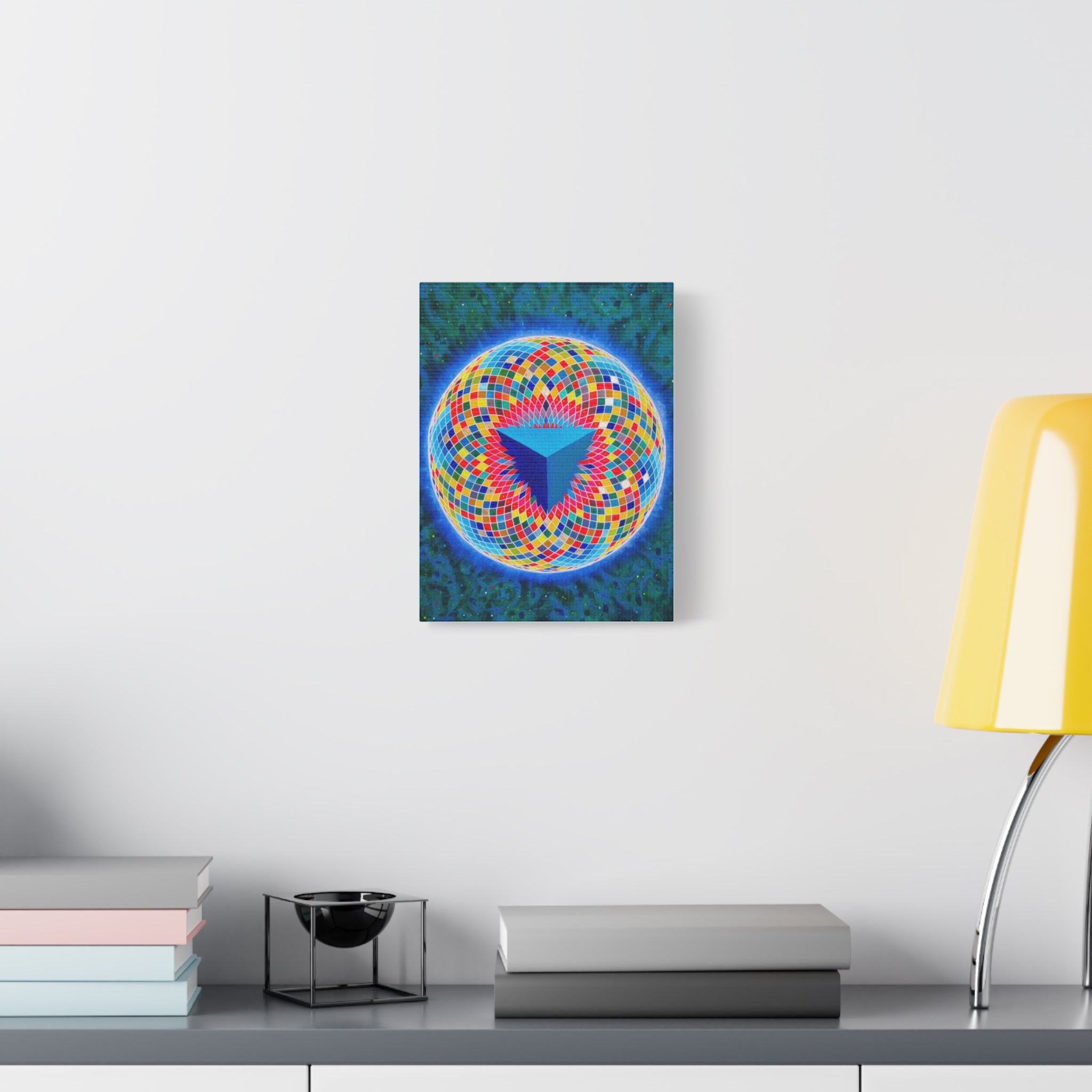 Tetrahedral Torus - Toroidal Geometry Canvas Print
