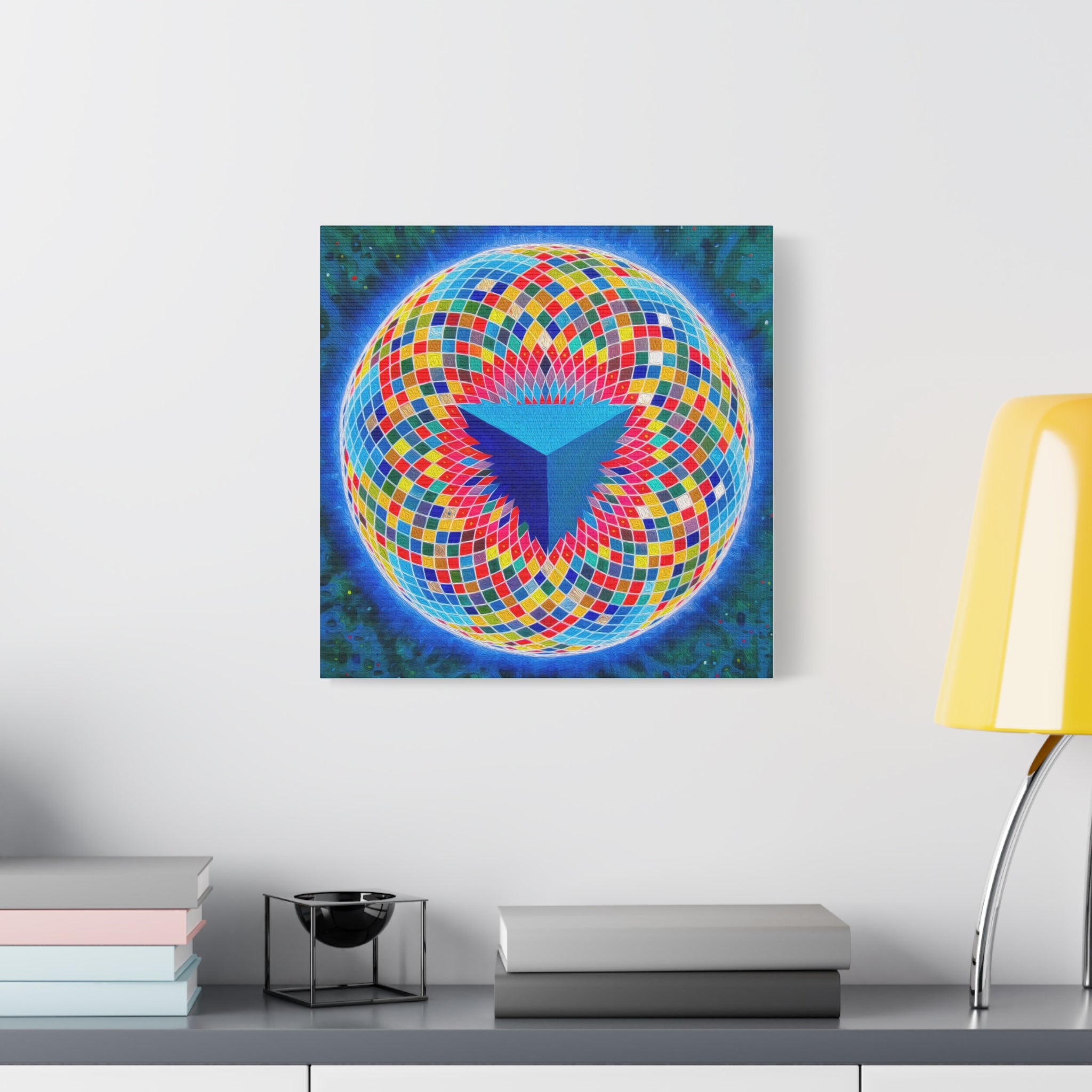Tetrahedral Torus - Toroidal Geometry Canvas Print
