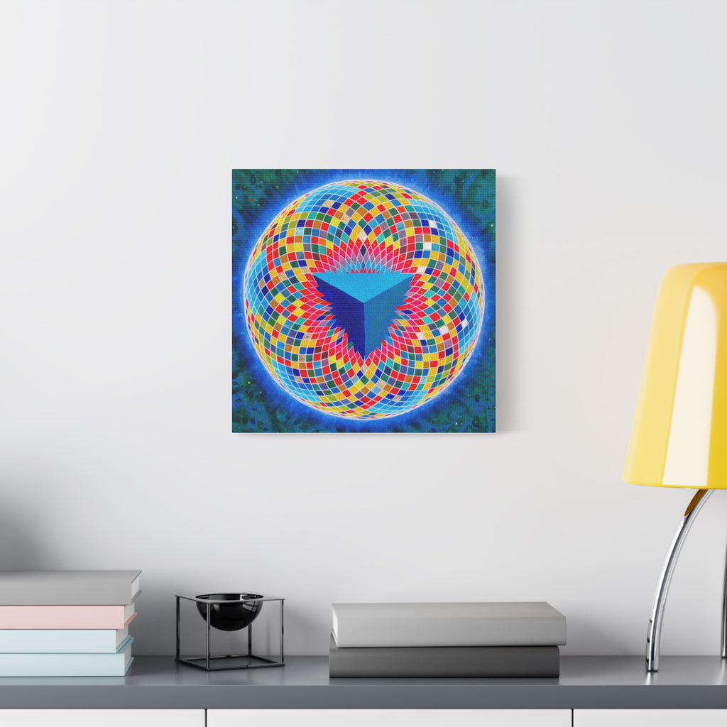 Tetrahedral Torus - Toroidal Geometry Canvas Print