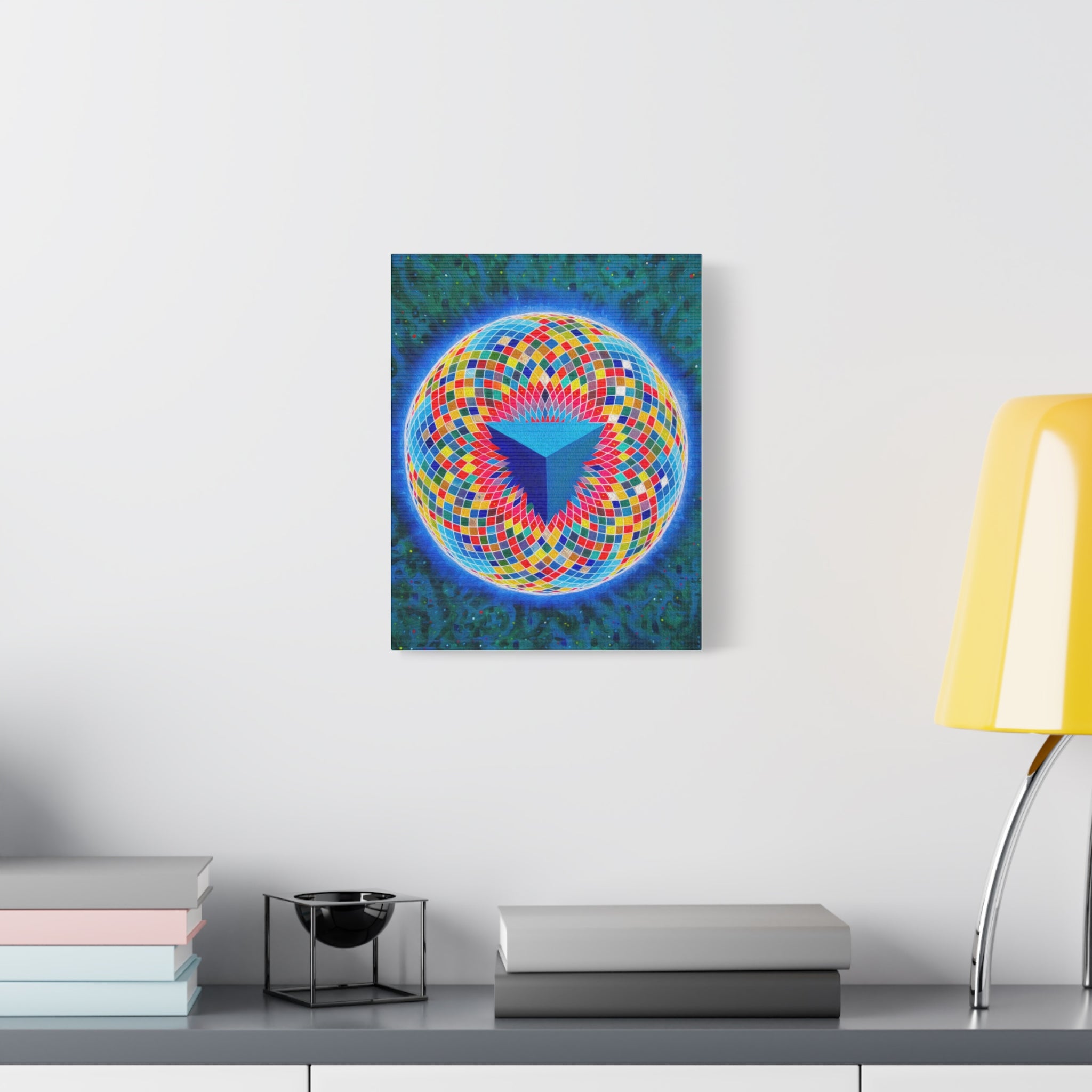 Tetrahedral Torus - Toroidal Geometry Canvas Print