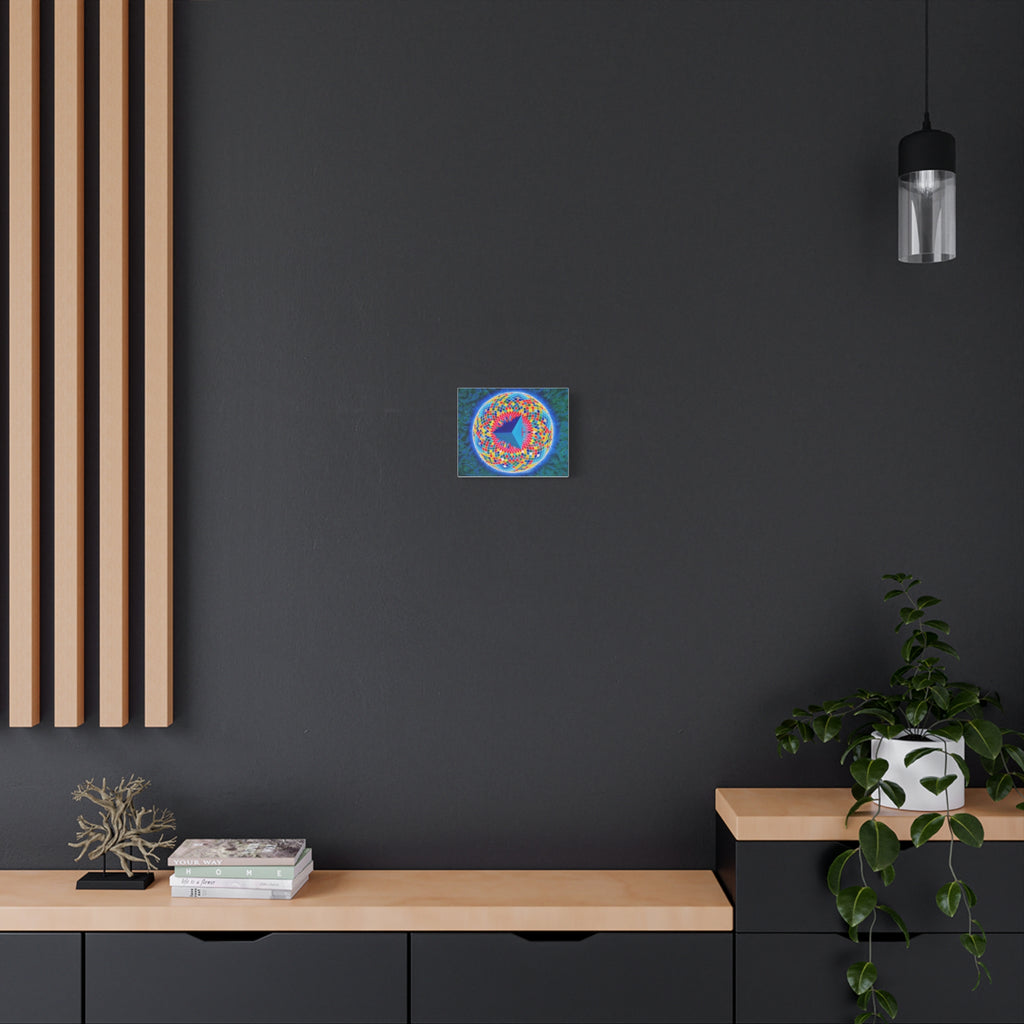 Tetrahedral Torus - Toroidal Geometry Canvas Print