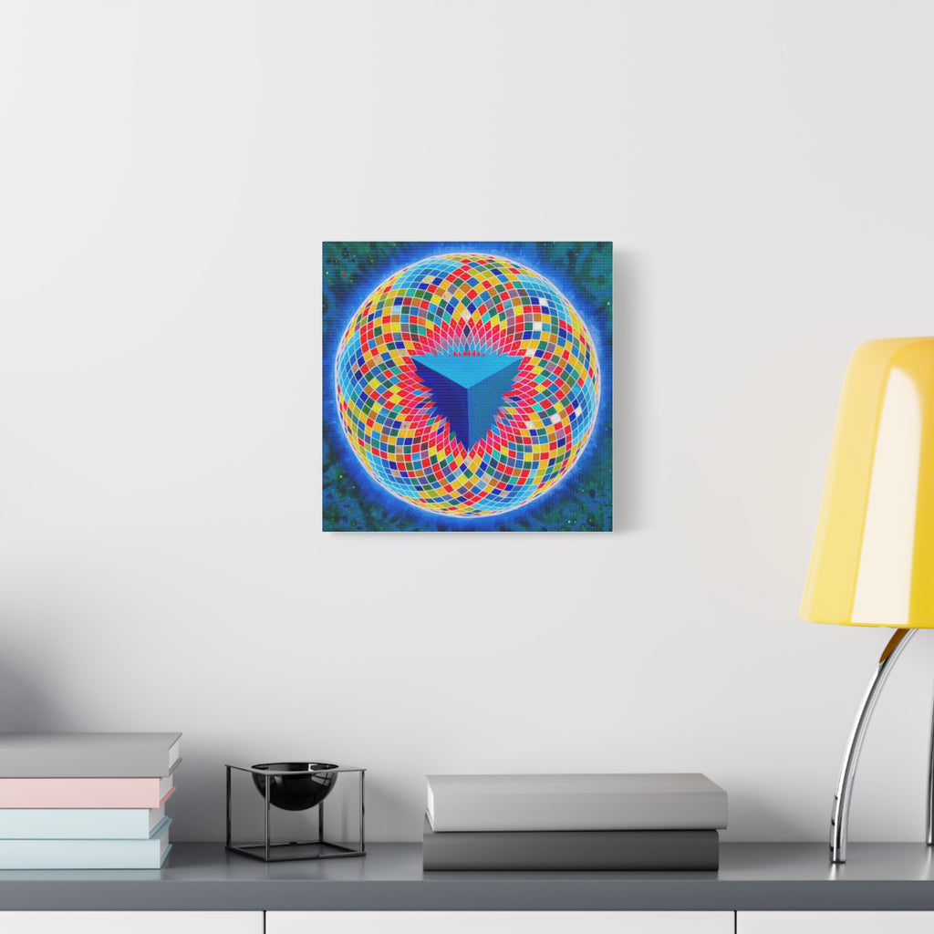 Tetrahedral Torus - Toroidal Geometry Canvas Print