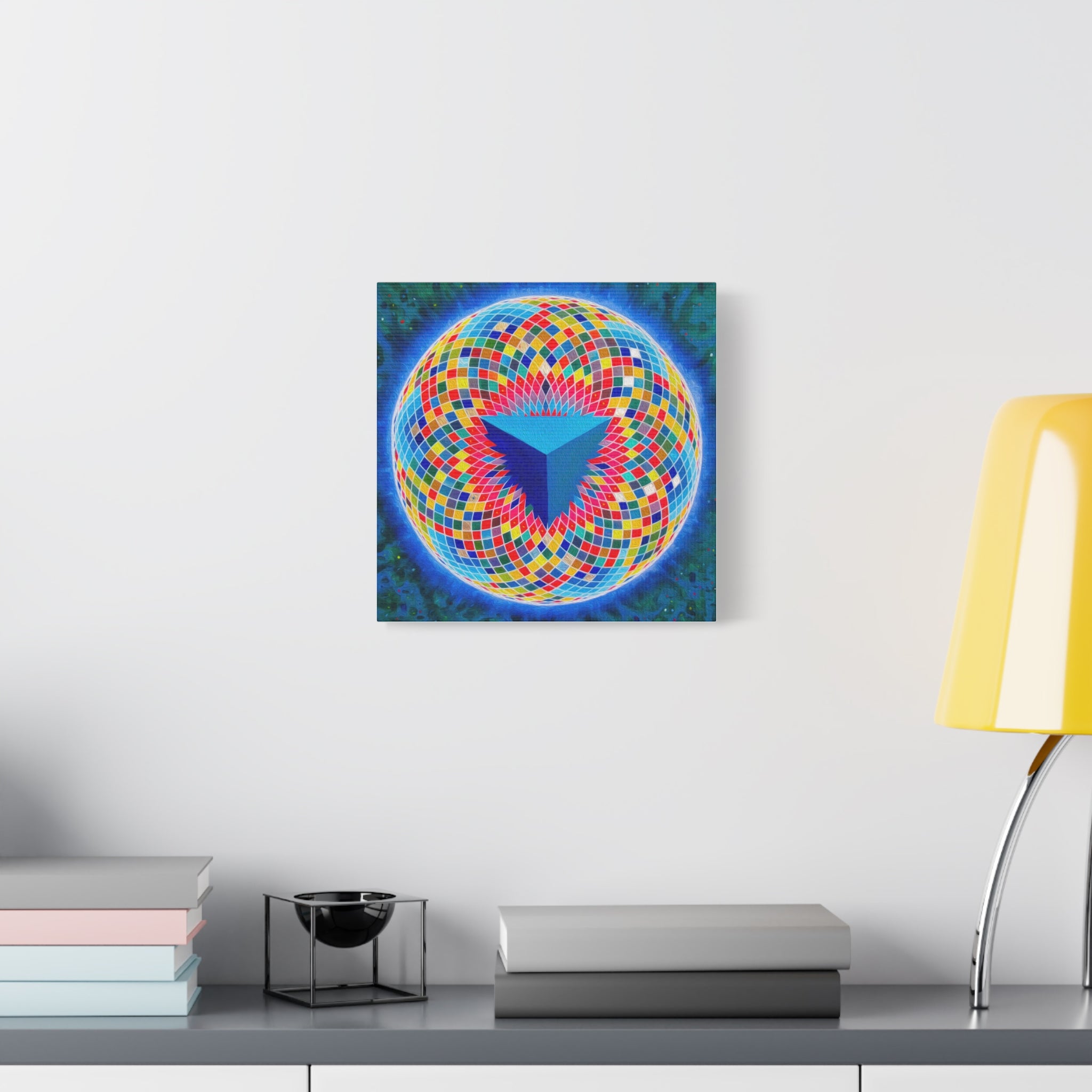 Tetrahedral Torus - Toroidal Geometry Canvas Print