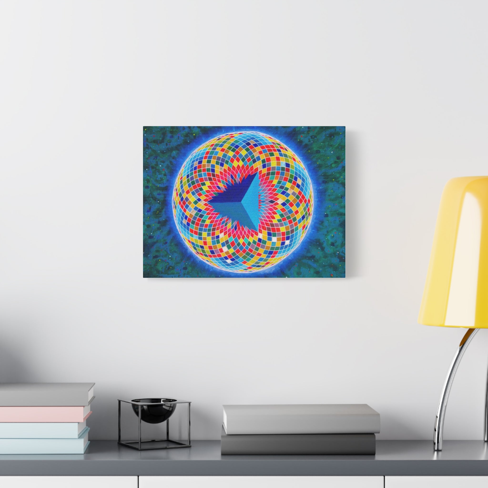 Tetrahedral Torus - Toroidal Geometry Canvas Print