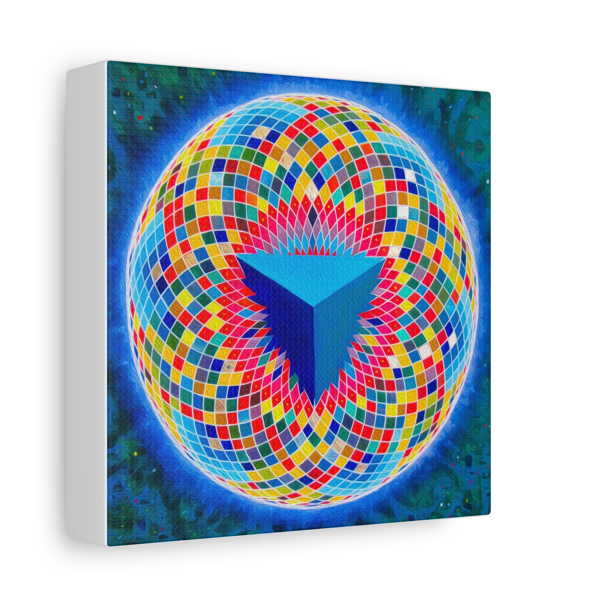 Tetrahedral Torus - Toroidal Geometry Canvas Print